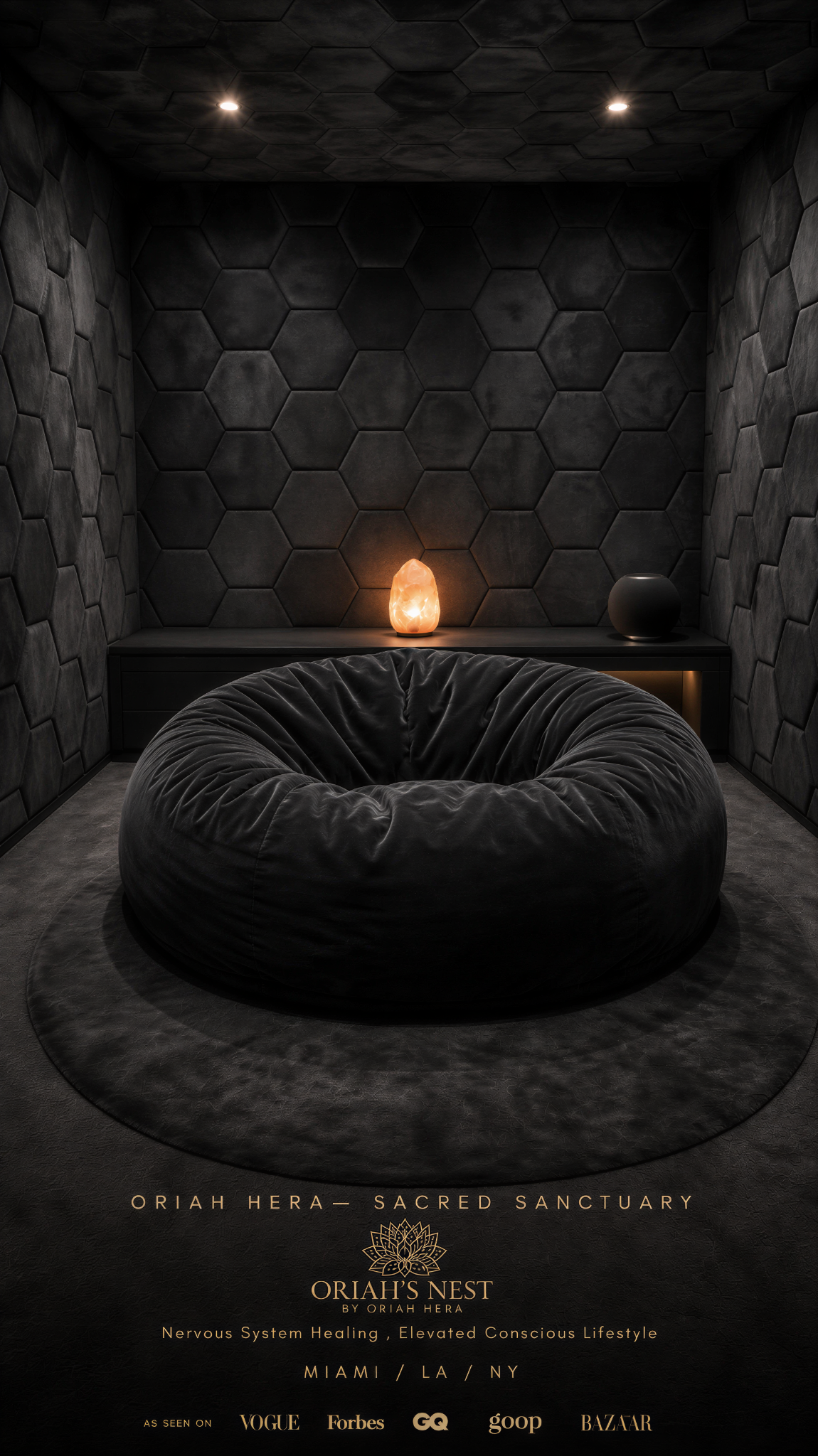 Monochromatic Sanctuary — original supplied design reference