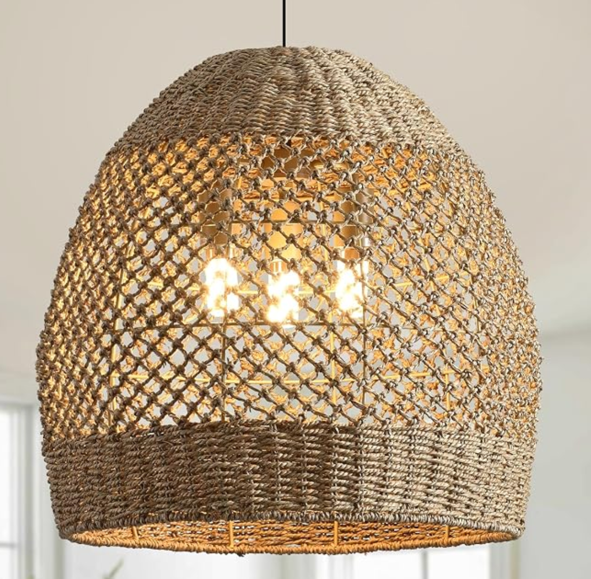 Woven Pendant Light